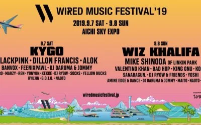 Wired Music Festival 2019 in Aichi, Japan