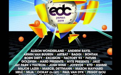 EDC Japan 2019: Skrillex, Major Lazer, Tiësto, Armin van Buuren