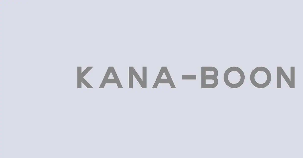 KANA BOON fB7GQE