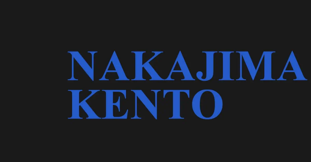 Nakajima Kento ehw3vF