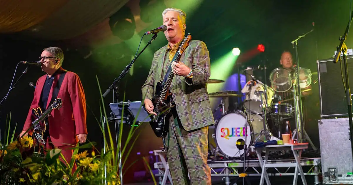 Squeeze live in concert
