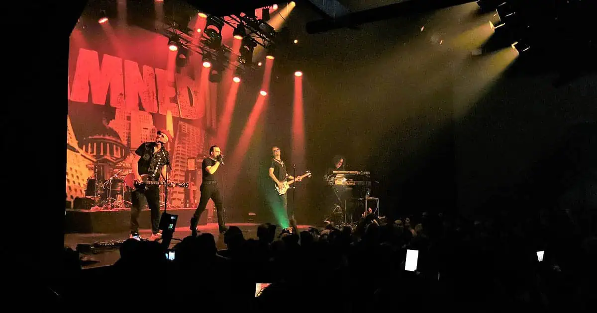 The Damned Live in concert