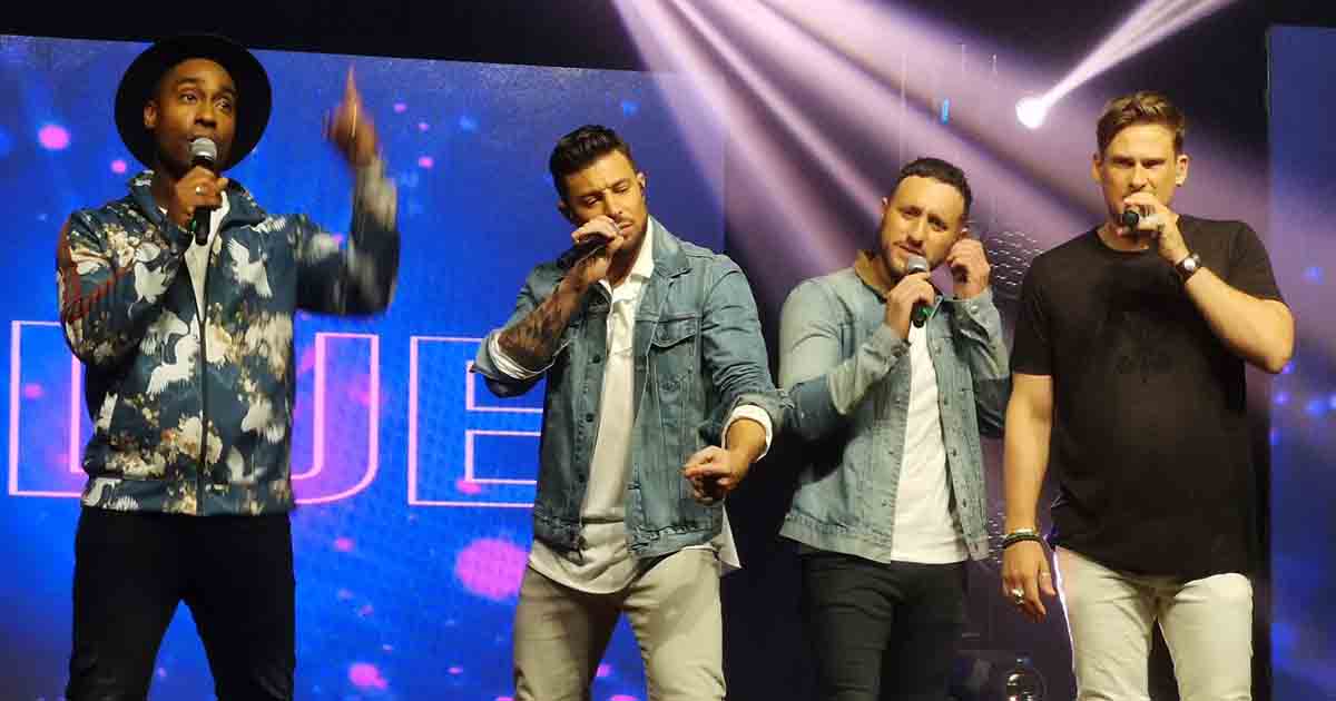 blue live in concert