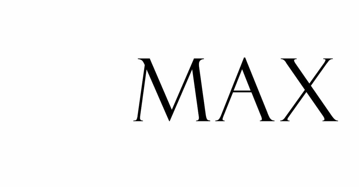 max
